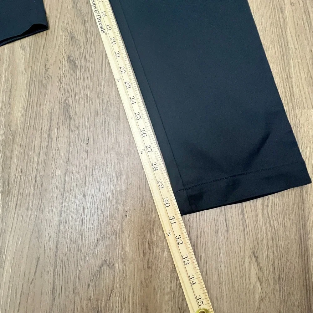 NWT Banana Republic Core‎ Temp Chino Black Slim Fit 34x31 Lightweight Stretch